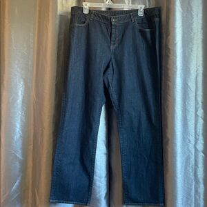 Heritage Straight Leg Dark Wash Jeans